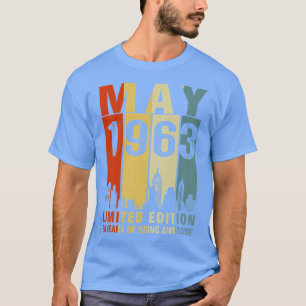May 1963 Limited Edition, 60 jaar Geweldige T-shirt