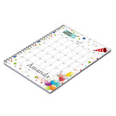 May 2022 Calendar Happy Birthday Notitieboek (Linkerzijde)