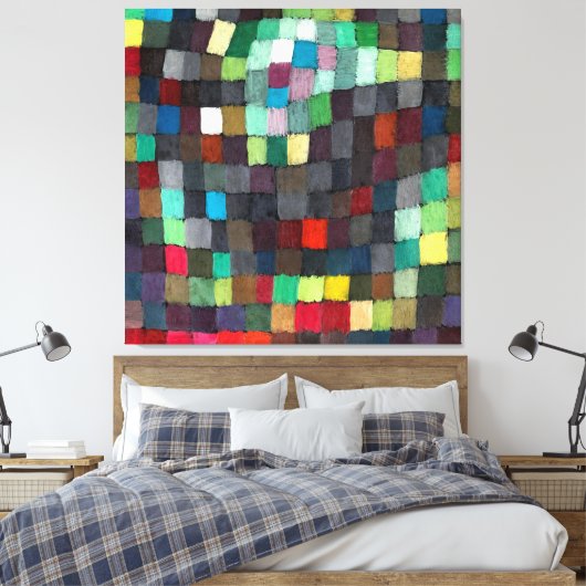 May Afbeelding (1925) Paul Klee Canvas Print (Insitu (Slaapkamer))