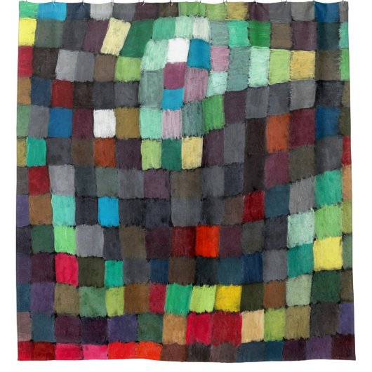 May Afbeelding (1925) Paul Klee Douchegordijn (Voorkant)