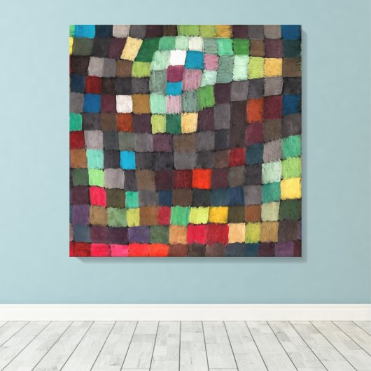 May Afbeelding | Paul Klee | Canvas Afdruk (Insitu (Houten vloer))