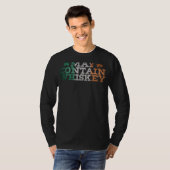 May Bevat Whiskey Irish Flag St Patrick T-shirt (Voorkant volledig)