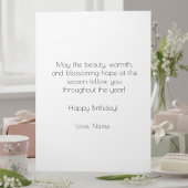 May Birth Flower Birthday Card | Lily of the Valle Kaart