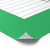 May Birthstone Emerald 18x24 Artwork Poster (Hoek)