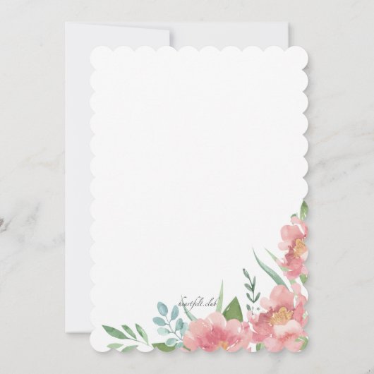 May Blooms #2 Uitnodiging (Achterkant)