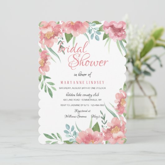 May Blooms #2 Uitnodiging (Staand voorkant)