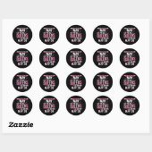 May Cft | Mei de Real Queens 30 mei Ronde Sticker (Vel)