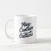 May Contain Outliers Mug Koffiemok (Links)