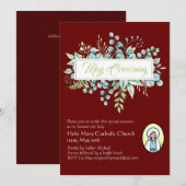 May Crowning nodigt de Maagd Maria katholieke uitn (Voorkant / Achterkant)