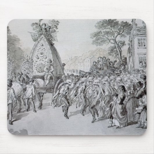 May Day bij Bowdon, Cheshire Muismat (Voorkant)