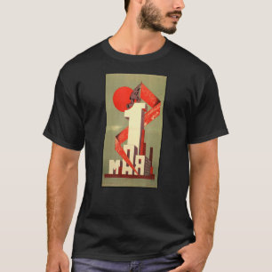 May Day de eerste mei Socialist Worker Commu T-shirt
