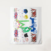 May Day (Verenigd Koninkrijk) Tapestry by Kriyas C Wandkleed (Voorkant)