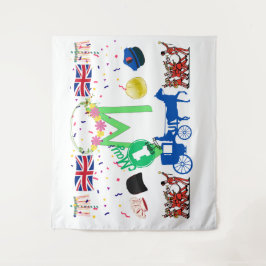 May Day (Verenigd Koninkrijk) Tapestry by Kriyas C Wandkleed