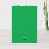 May Emerald Birthstone Verjaardag Kaart (Achterkant)