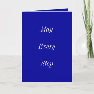 May Every Step Bring You Peace Kaart