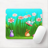 May Flower Fun Mousepad Muismat (Met muis)