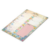 May Flowers 7 Dagen Maaltijdplanner Notitieblok (Schuin)