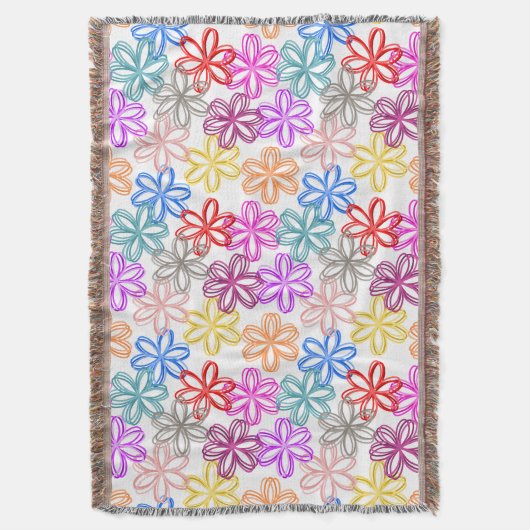 May Flowers Deken (Voorkant Verticaal)