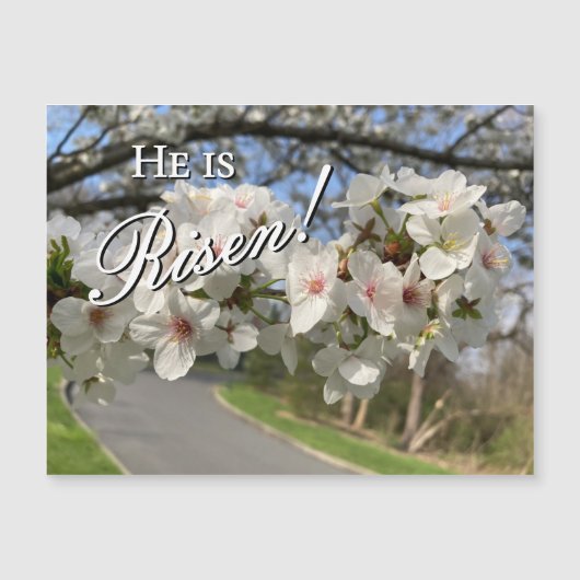 May Flowers Easter Magnet (Voorkant)