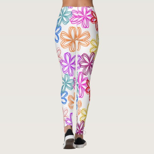May Flowers Leggings (Achterkant)