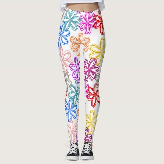 May Flowers Leggings (Voorkant)