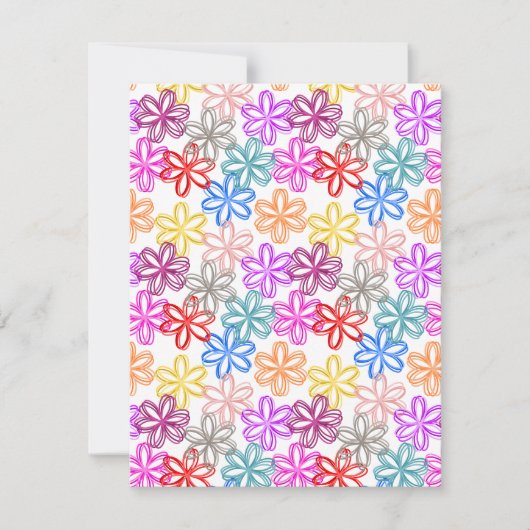 May Flowers Notitiekaartje (Voorkant)