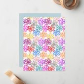 May Flowers Notitiekaartje (Voorkant / Achterkant in situ)