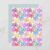 May Flowers Notitiekaartje (Voorkant / Achterkant)