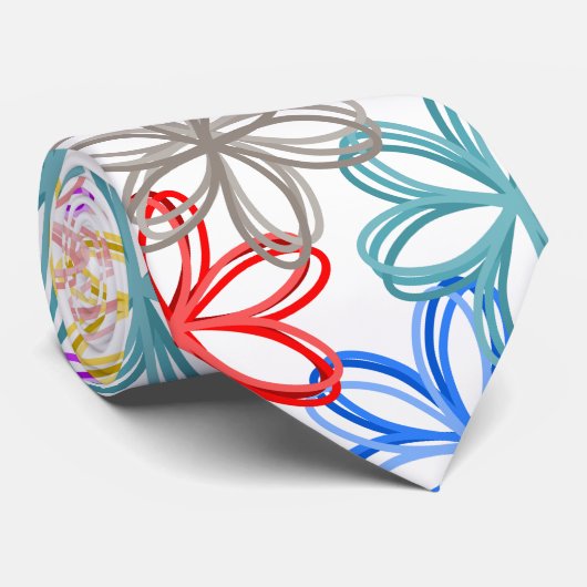 May Flowers Stropdas (Opgerold)