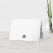 May Flowers Thank You Card Kaart (Achterkant)