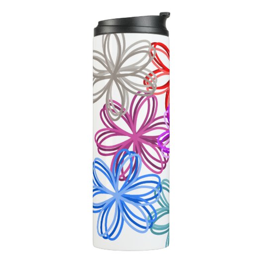 May Flowers Thermosbeker (Gedraaid links)