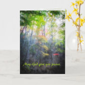 May God Give You Peace, Psalm 34 Kaart (Gele Bloem)