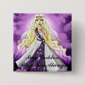 May Goddess Bless You Button (Voorkant)