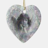 May Guardian Angels kijkt naar jou Keramisch Ornament (Rechts)