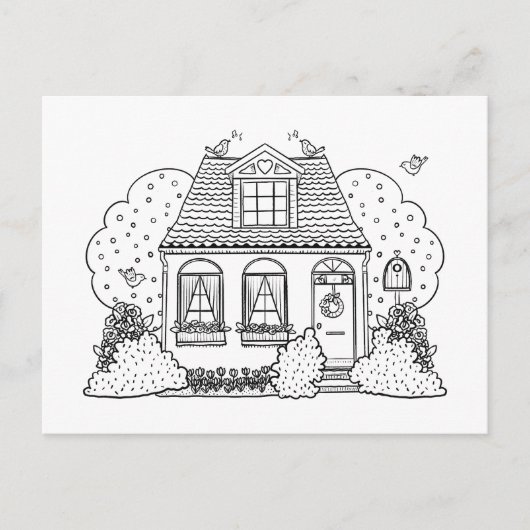 May House Feestdagenkaart (Voorkant)