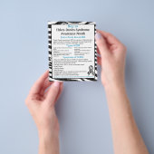 May is Ehlers-Danlos Syndrome Awareness Maand Flyer (Hand)