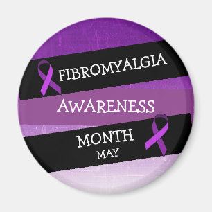 May is Fibromalgia Awareness Month Magnet