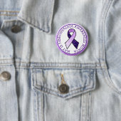 May is Fibromyalgia Butterfly Awareness Maand Ronde Button 5,7 Cm (In situ)