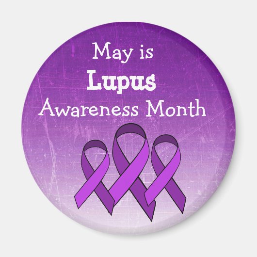 May is Lupus Awareness Month Magnet (Voorkant)