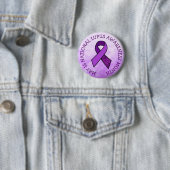 May is Lupus Awareness Month Ronde Button 5,7 Cm (In situ)