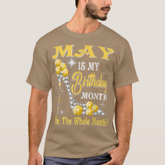 May is mijn geboortemaand... de hele maandschoenen t-shirt