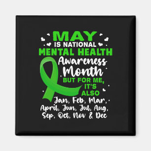 May is National Mental Health Awareness Maandberic Magneet