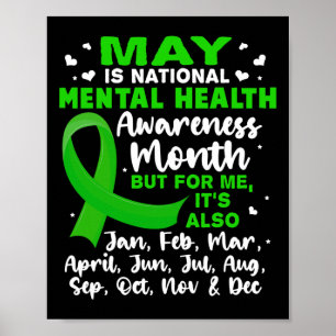 May is National Mental Health Awareness Maandberic Poster