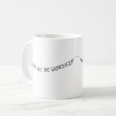 May it all be worship koffiemok (Voorkant links)