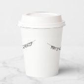 May it all be worship papieren bekers (Links)