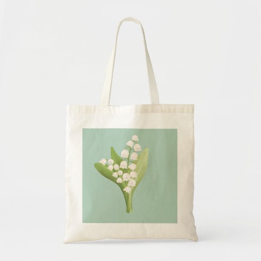 May Lily of the Valley Bloemenboeket Tote Bag (Voorkant)