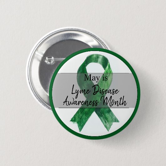 May Limoen Disease Awareness Month Ronde Button 5,7 Cm (Voorkant /achterkant)