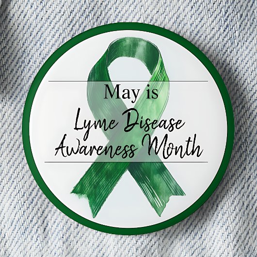 May Limoen Disease Awareness Month Ronde Button 5,7 Cm