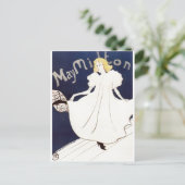 May Milton 1895 Henri de Toulouse-Lautrec Briefkaart (Staand voorkant)