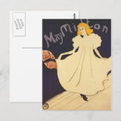 May Milton Briefkaart (Voorkant / Achterkant)